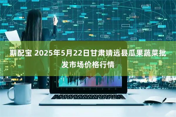 期配宝 2025年5月22日甘肃靖远县瓜果蔬菜批发市场价格行情